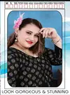 Ft Big Size Foil Designer Fancy Letast Pure Heavy Rayon 14 kg Foil print Length-48 Rayon Kurti Collection
